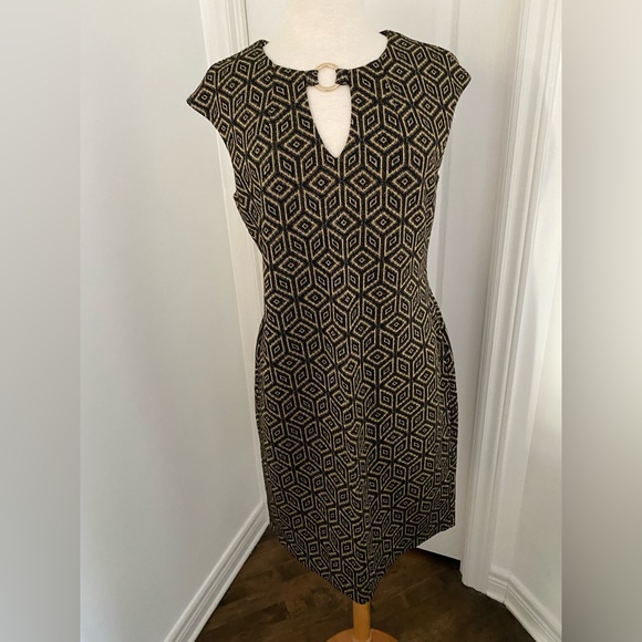 CONNECTED APPAREL  Sleeveless women dress Sz 8 - Picture 1 of 7